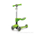 Kicknroll com suspensão Rodas brilhantes ajustáveis ​​de suspensão 3 rodas Scooter crianças Scooter